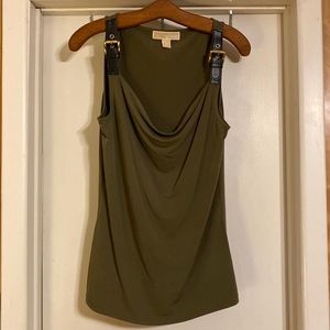 Michael kors belt strap tank